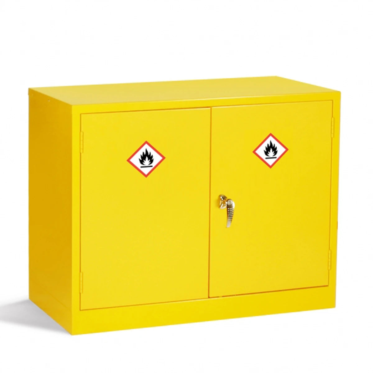 Small Dangerous & Flammable Substance COSHH Storage Cabinet w/ Optional Sizes