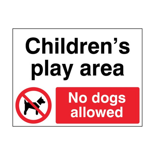Childrens Play Area No Dogs Allowed