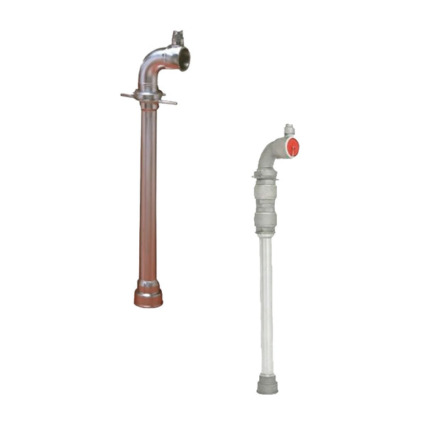 FireShield Single Head Fire Standpipe w/ Optional Check Valve