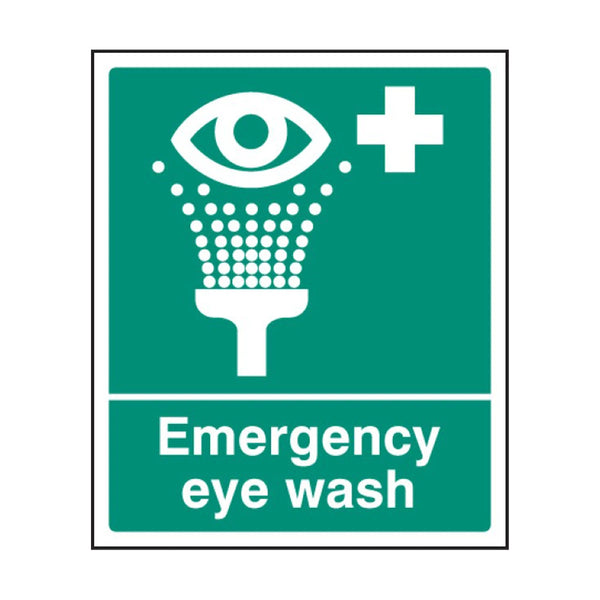 Emergency Eye Wash Sign