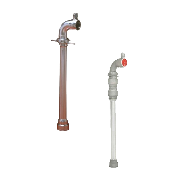 FireShield Single Head Fire Standpipe w/ Optional Check Valve